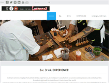 Tablet Screenshot of eatdrinkexperience.com